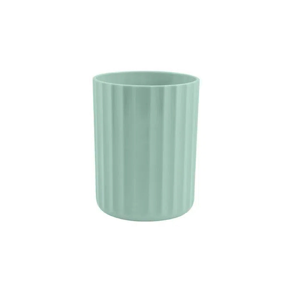 MACETA DE JARDINERIA GROOVE P VERDE MENTA