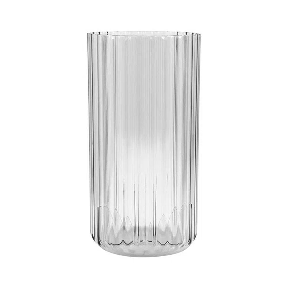 MACETA DE JARDINERIA GROOVE M TRANSPARENTE