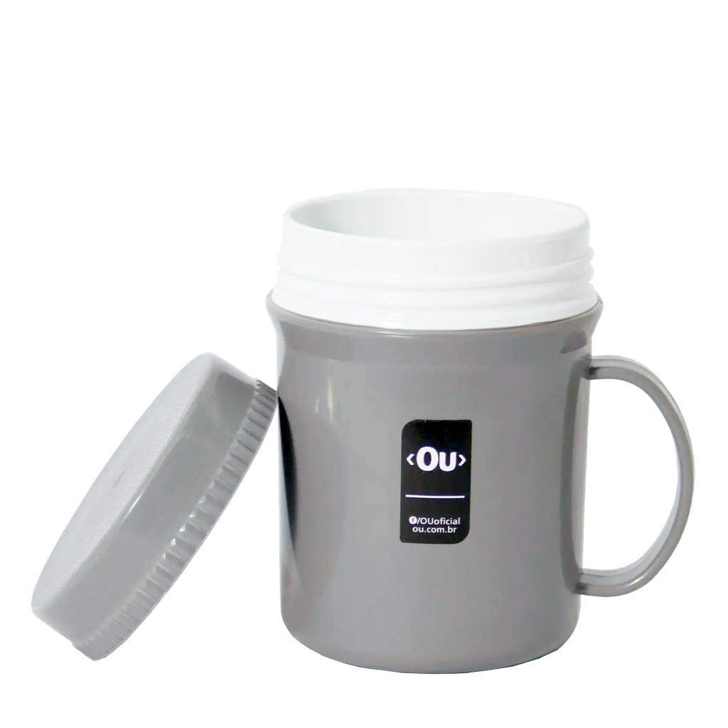 JARRO TERMICO HERMETICO 400ML PLOMO FECHADO P-CTT1000-PLOMO
