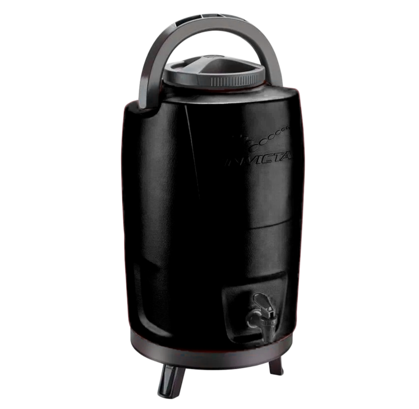 BOTELLON TERMICO 12L TRIPODE NEGRO P-101487120105