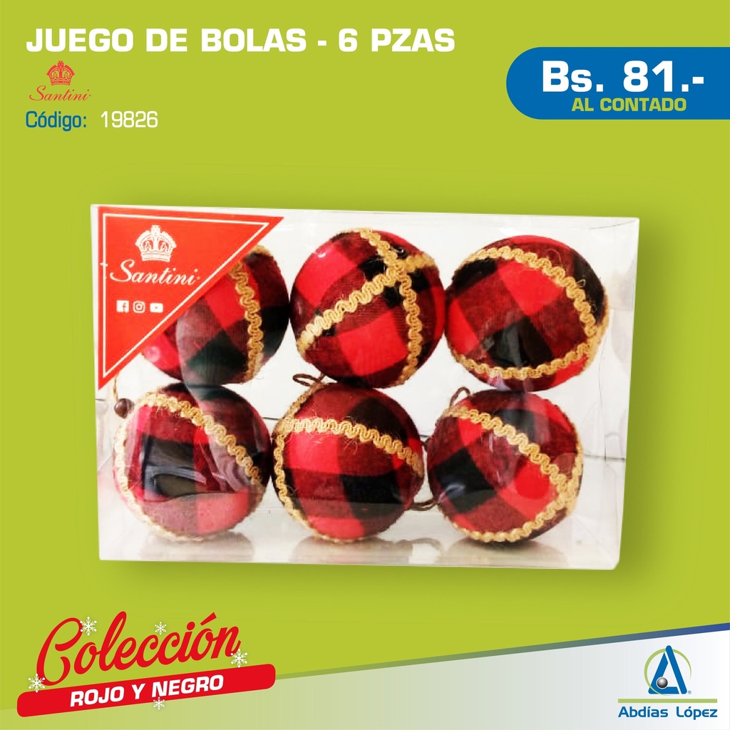 JG BOLAS 6 PZAS P-130-2500623