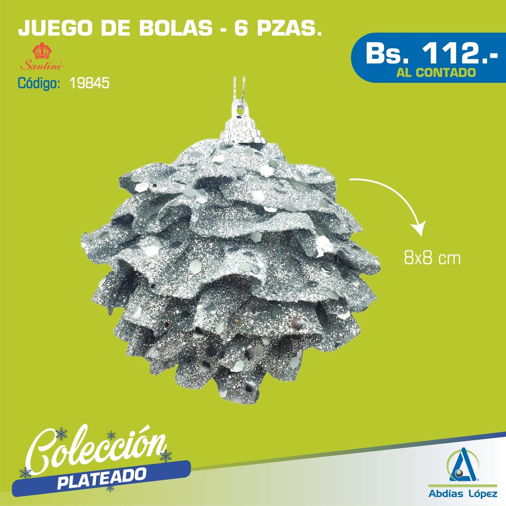 JG BOLAS 6 PZAS 8X8X8CM P-130-5000677