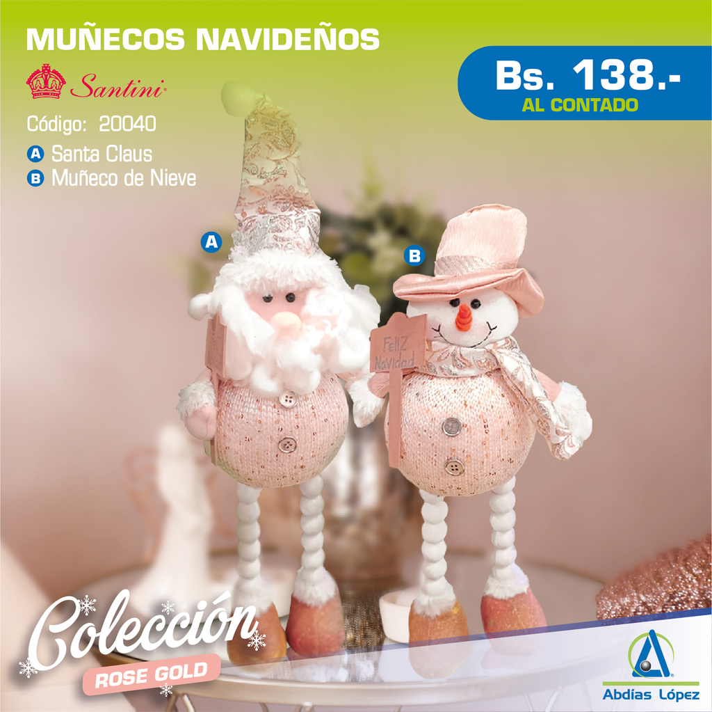 FIGURA SANTA HNIEVE 12X16X43 CM