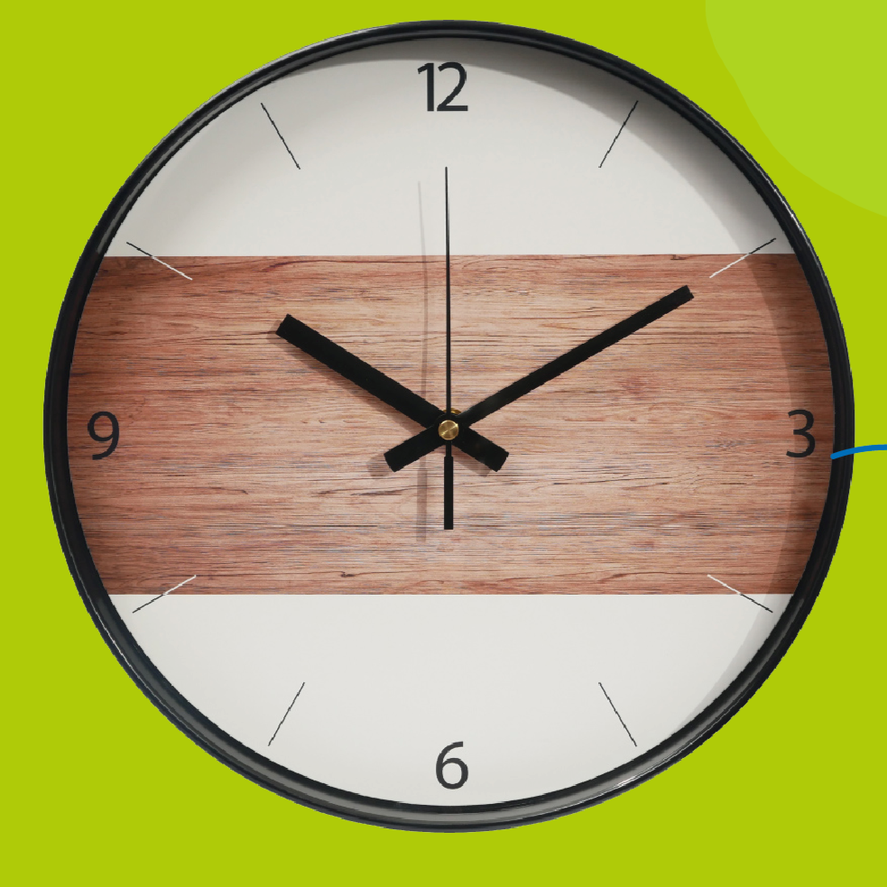 RELOJ D/PARED C/MOV A/BAT 30 P-423-370009