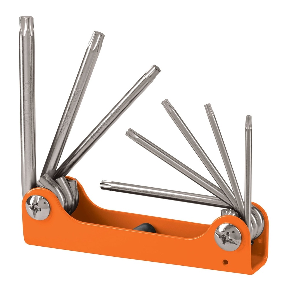 JUEGO DE LLAVES ALLEM TORX DE 8 PIEZAS P-TR-15569