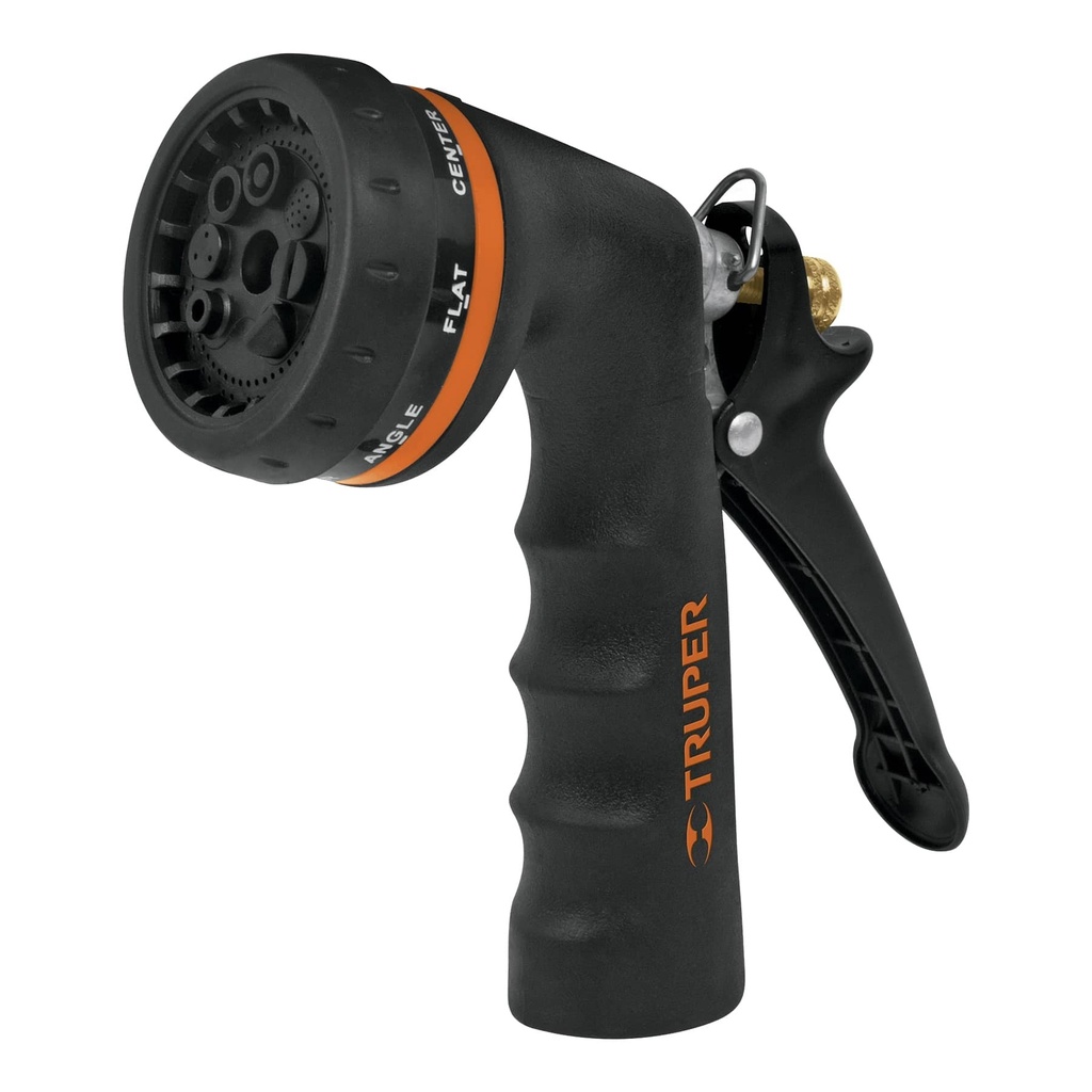 PISTOLA METALICA C/RECUBRIMIENTO 8 FUNC.TRUPER P-TR-18477