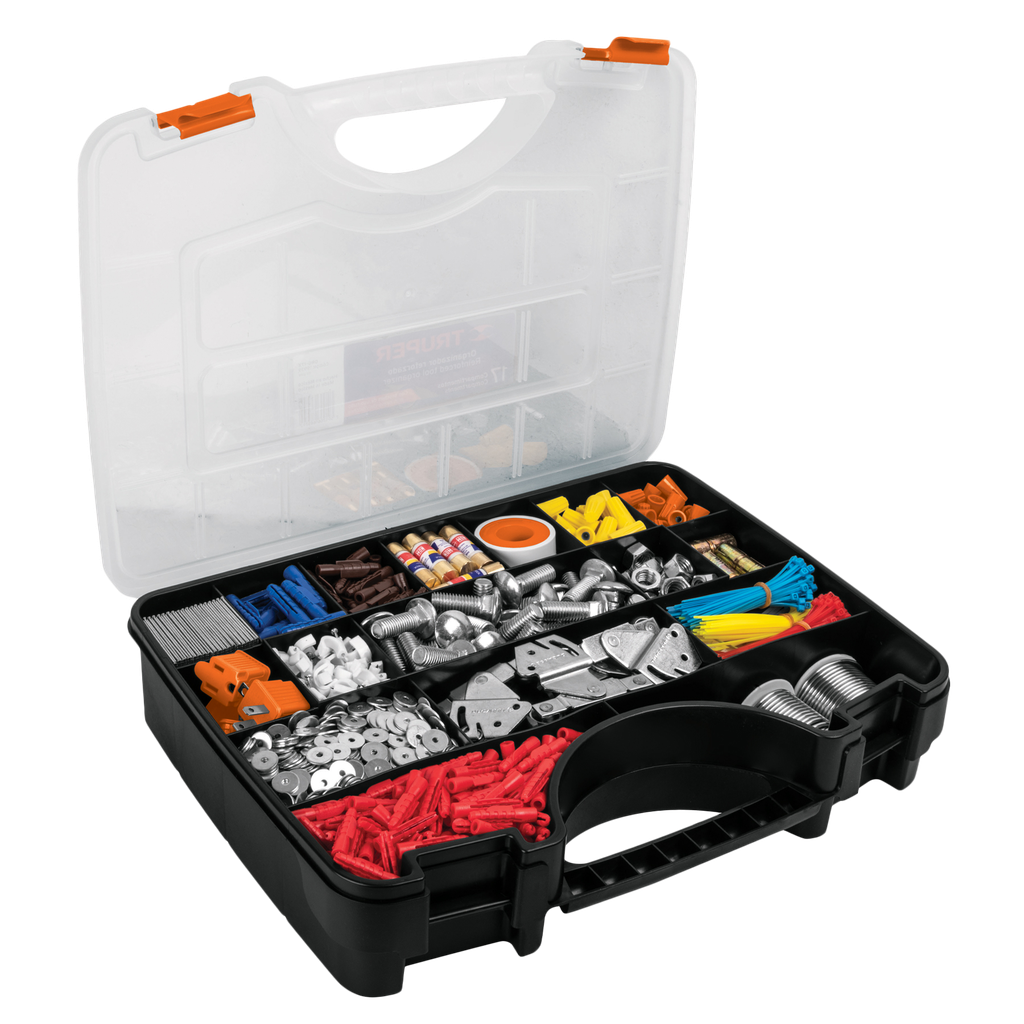 ORGANIZADOR TRUPER DE 17 COMPARTIMIENTOS CLASICO