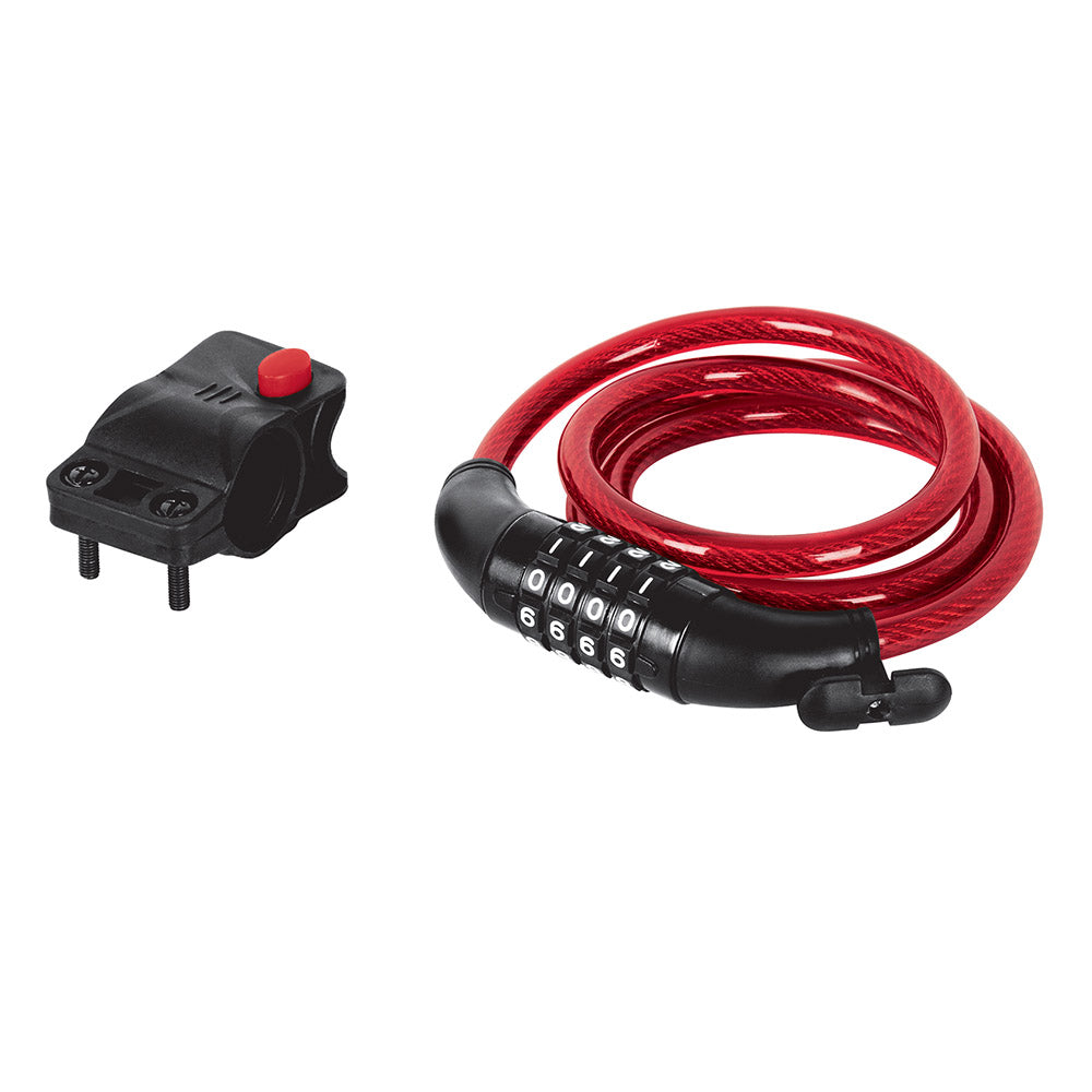 CANDADO DE CABLE DE COMBINACION DE 120CM X 10MM