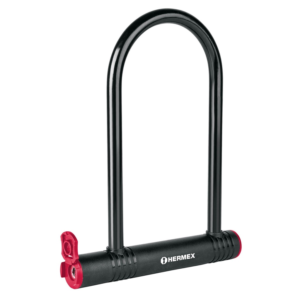 CANDADO RIGIDO TIPO U DE 1/2 LLAVE ANTI GANZUA P-HR-49620