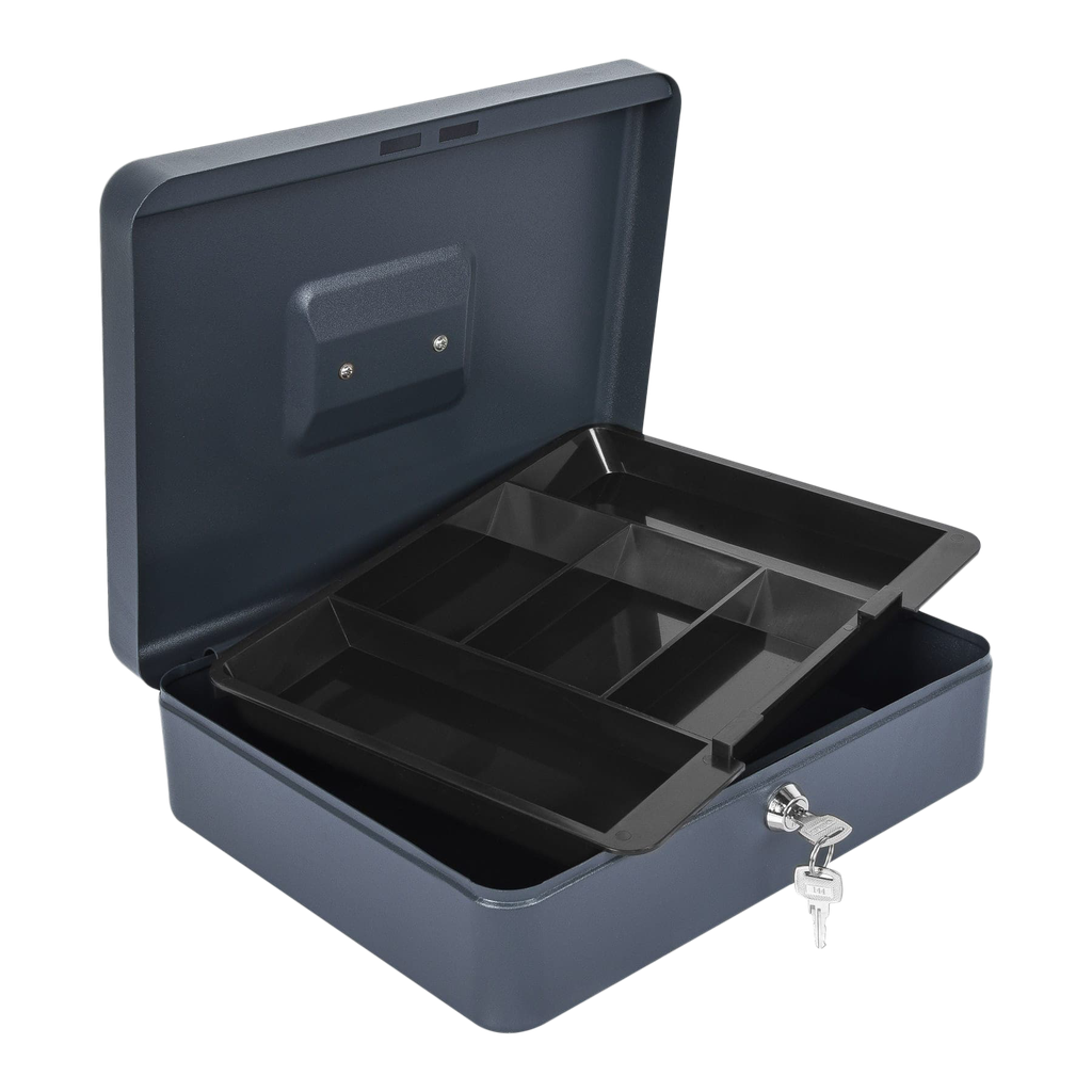 CAJA PORTA VALORES DE ACERO DE 30X9X24CM P-HR-43076