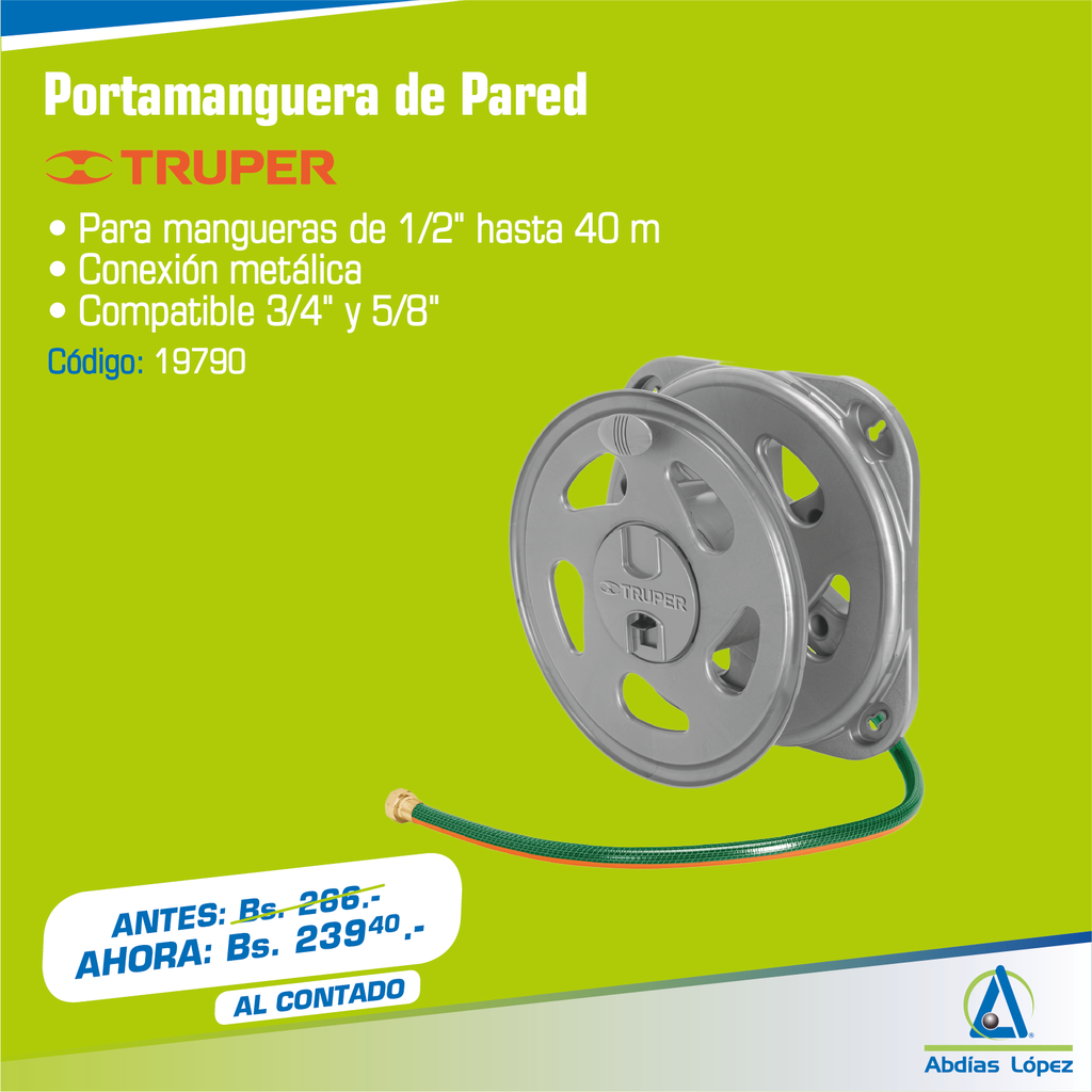 PORTAMANGUERA DE 40MTS P-TR-10390