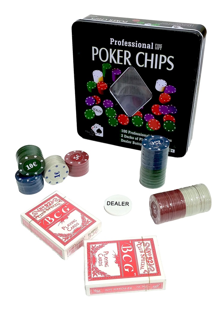 FICHAS DE POCKER X 100