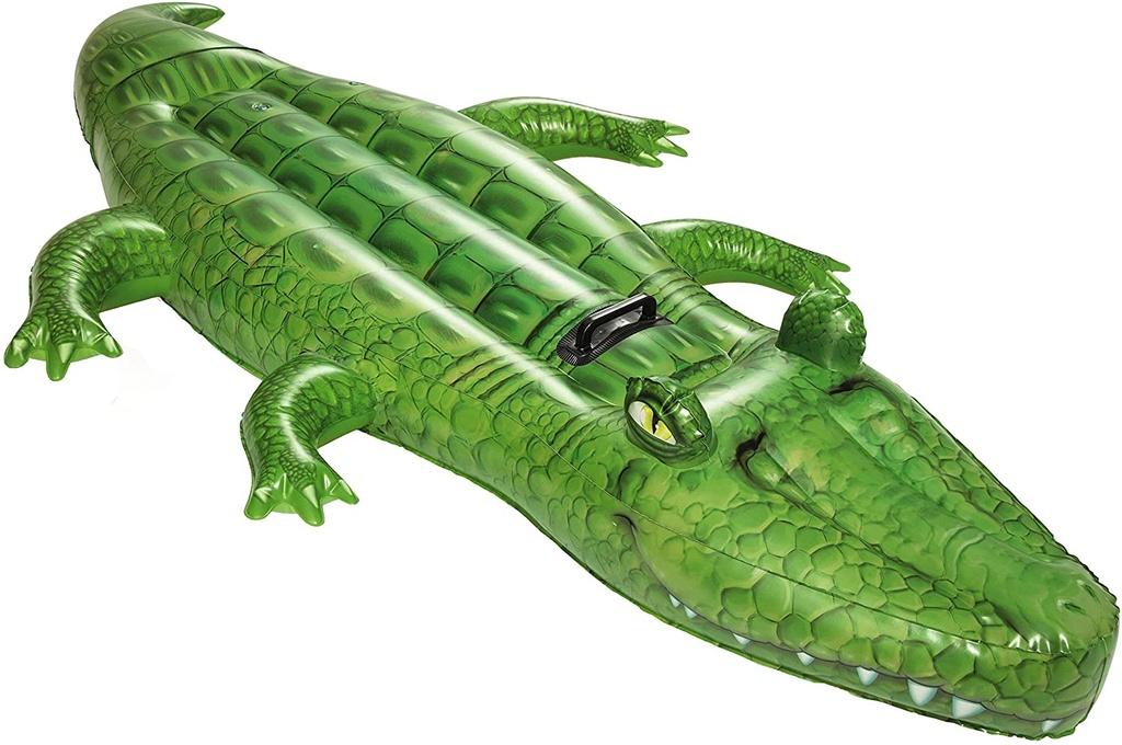 INFLABLE COCODRILO BESTWAY 2.03 X 1.17 MTS P-41011