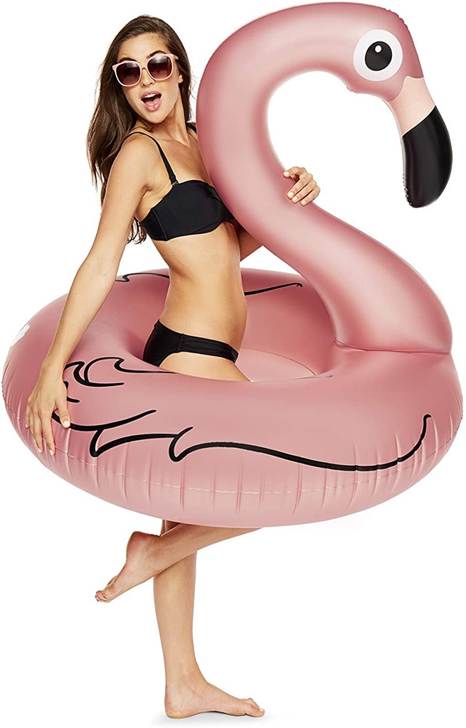 FLOTADOR EN FORMA DE FLAMENCO PARA PISCINA GRANDE