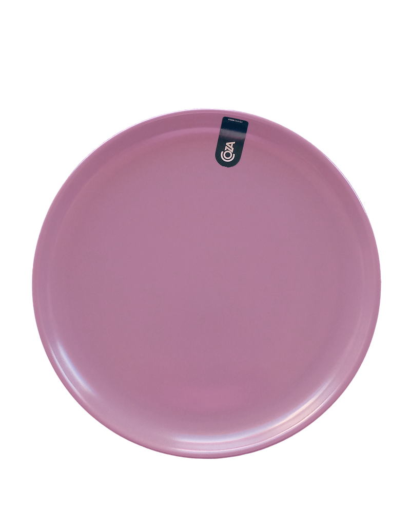 PLATO LANCHE 19CM ROSA P-89007/0460