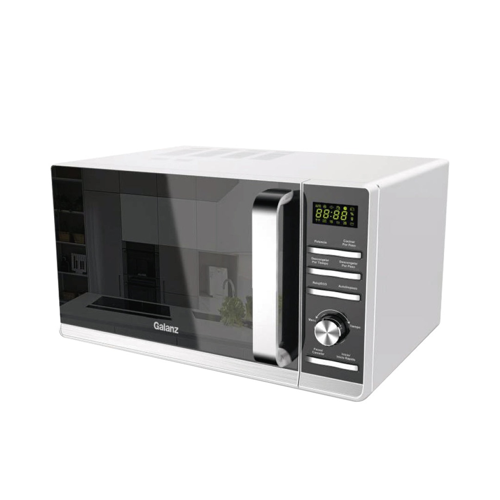 MICROONDAS 23LT GALANZ 700W INOX P-GLC0ZV20S5B