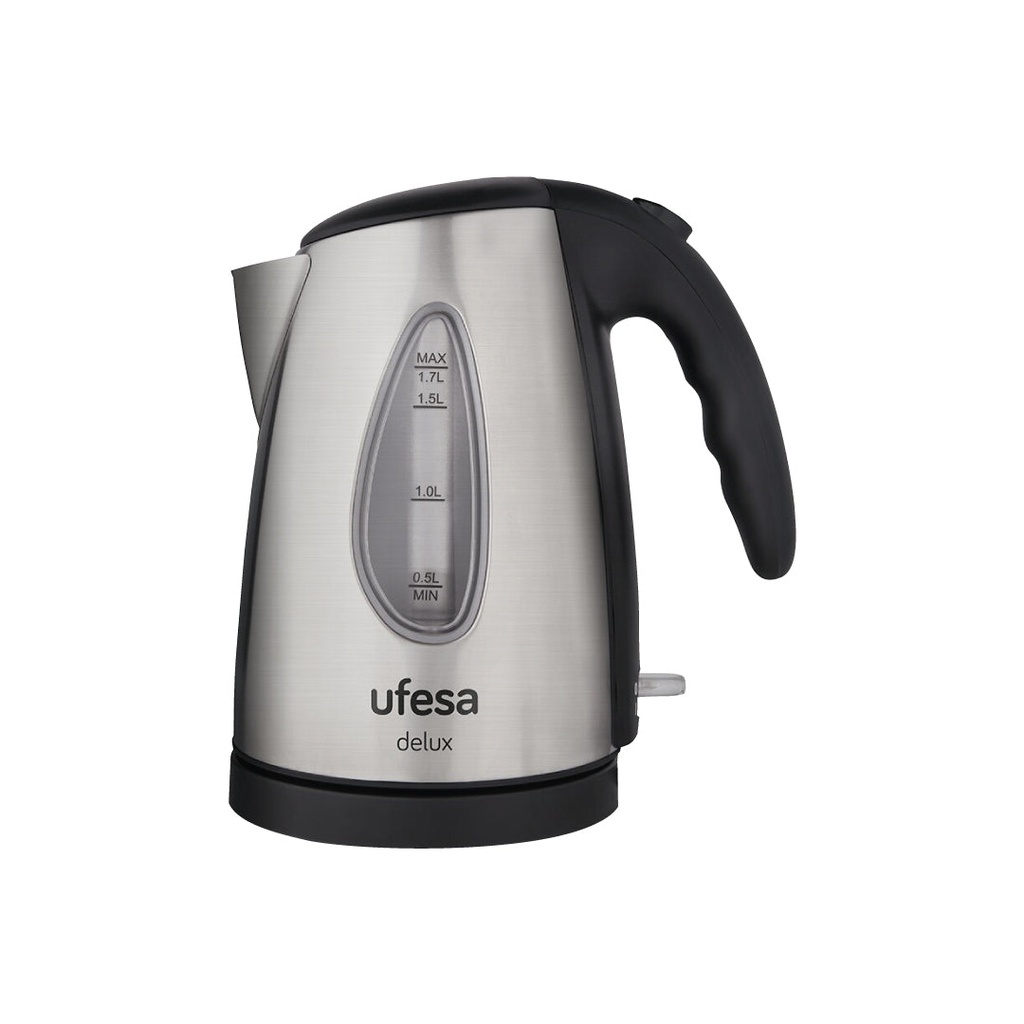 HERVIDOR DE AGUA UFESA 1.7L. 2200W. ACERO INOX