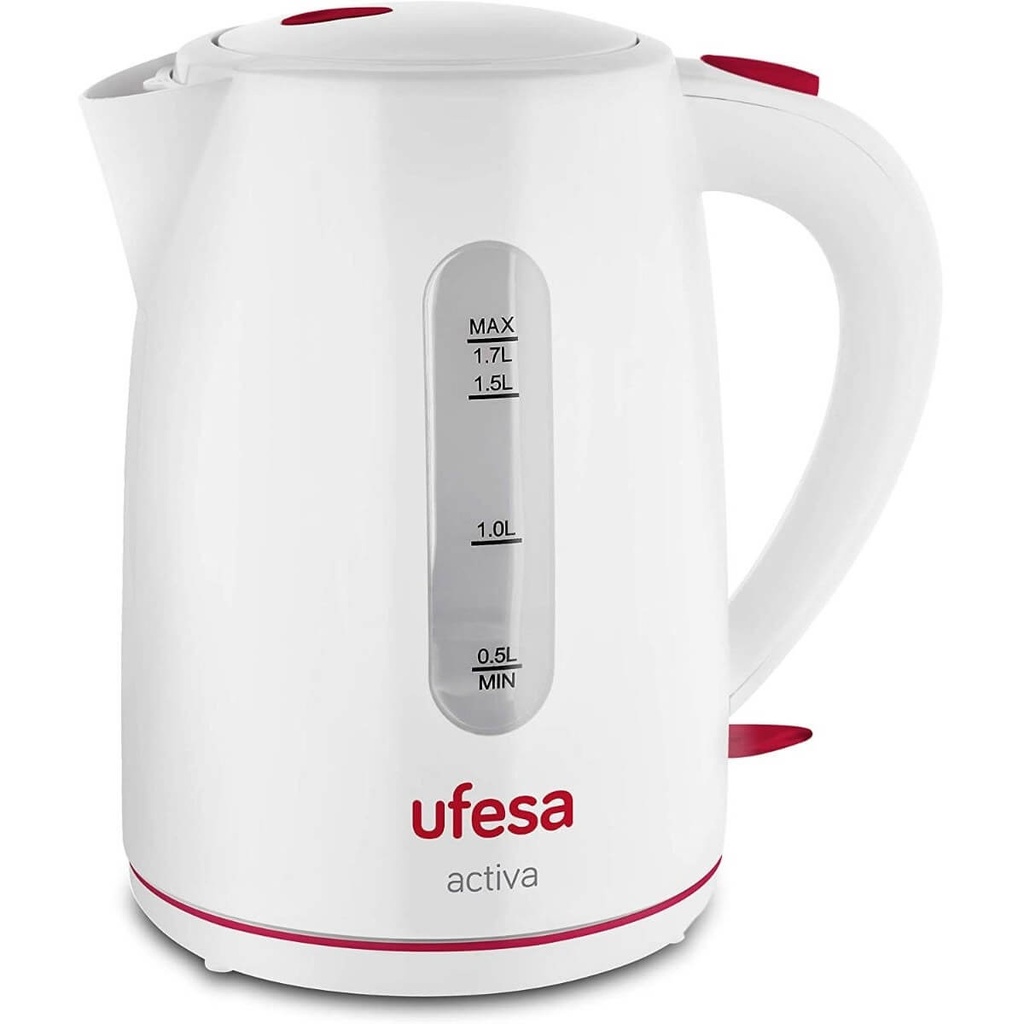 HERVIDOR DE AGUA UFESA 1,7 LTS. 2200W. PLASTICO
