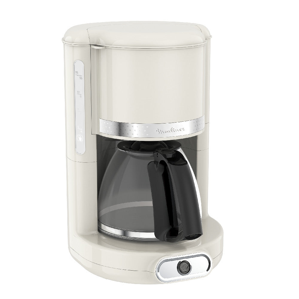 CAFETERA MOULINEX SOLEIL IVORY 10-15 TAZAS 1000W.