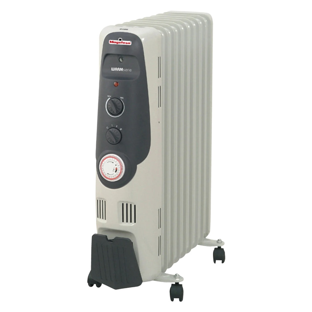RADIADOR DE 9 ELEMENTOS CON TIMER MAGEFESA