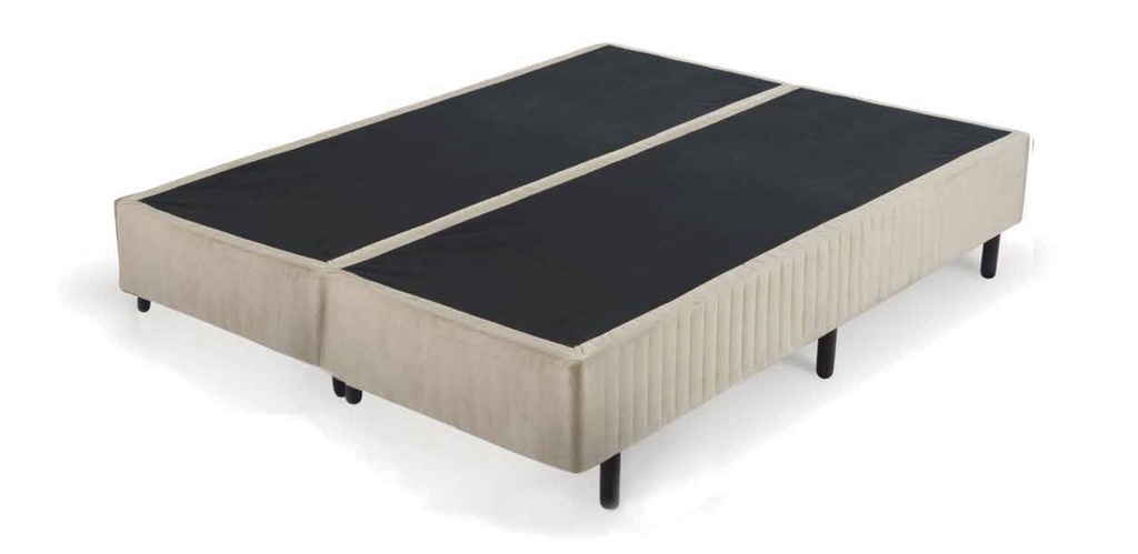 BASE BOX INTERSPRING 38CMX1.98M X79CM SUEDE BG TUBINHO