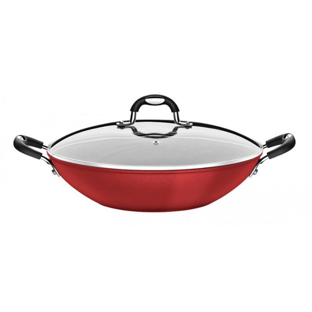 OLLA WOK CON TAPA 32 CM MONACO 20868/736