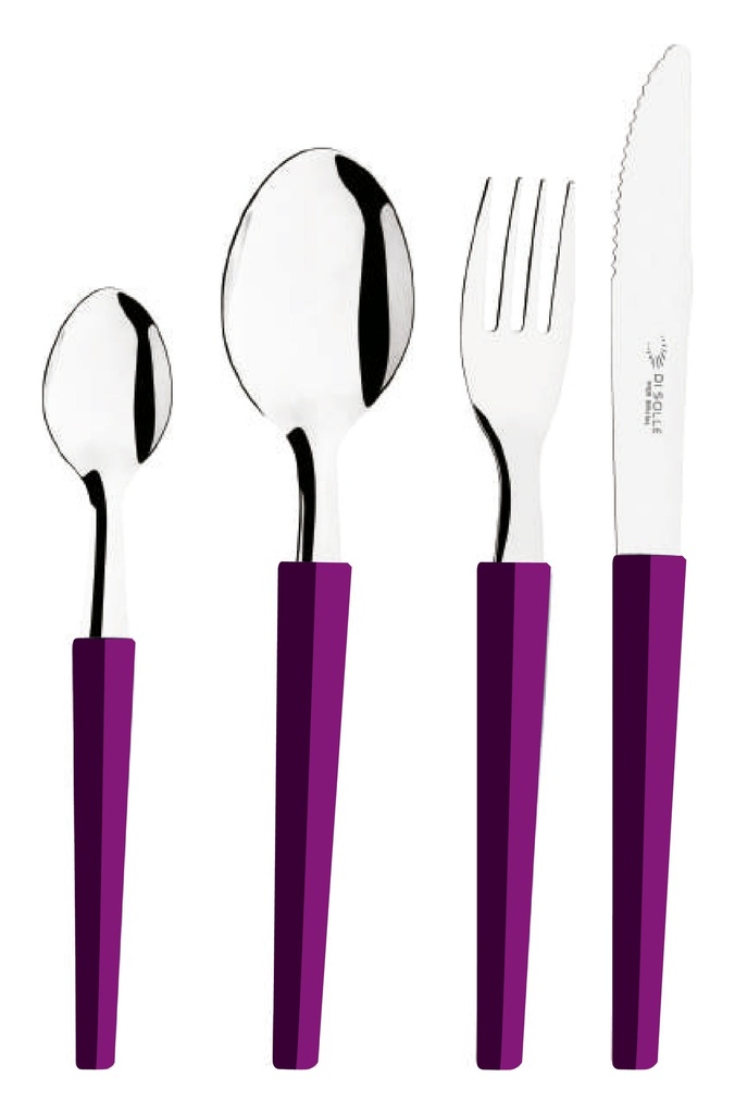POTE 26 PIEZAS DI SOLLE RALLADOR LILA