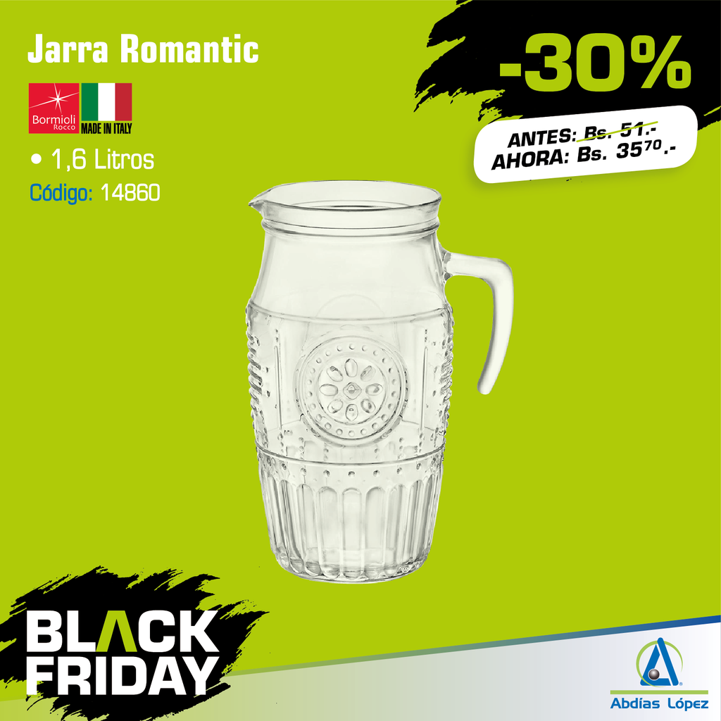 JARRA ROMANTIC CARAFFA