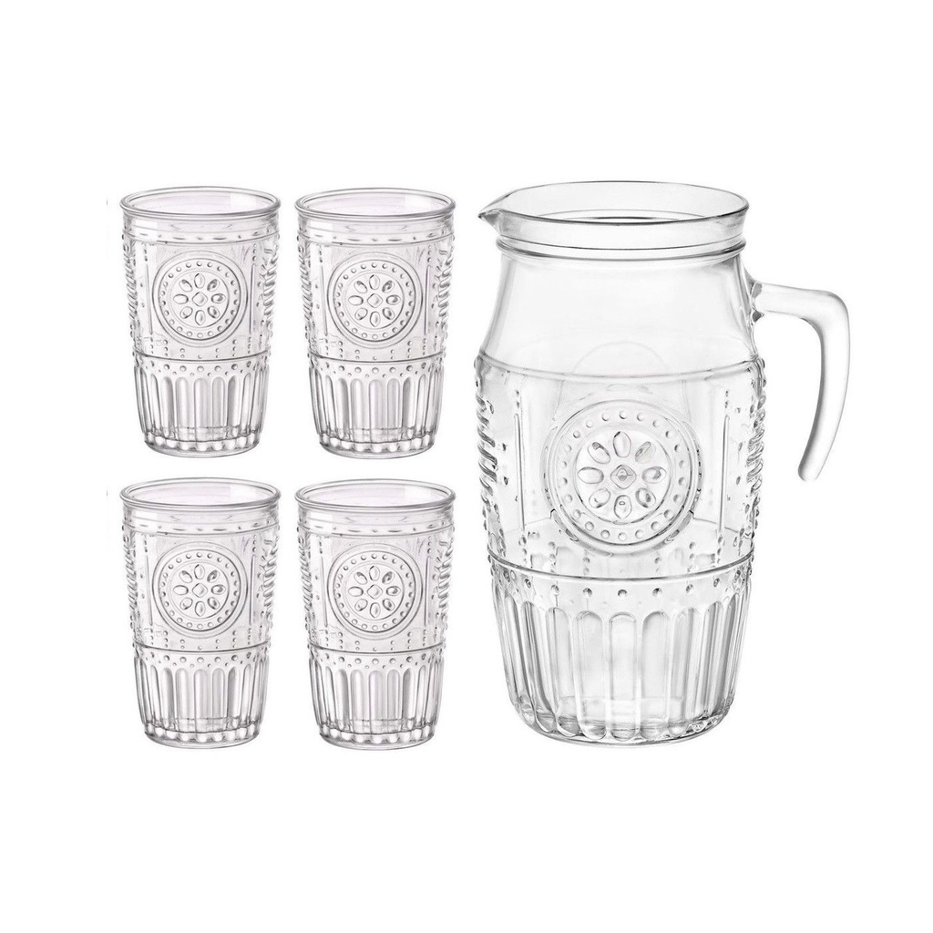 SET ROMANTIC DRINK 5 PZAS. P-335943