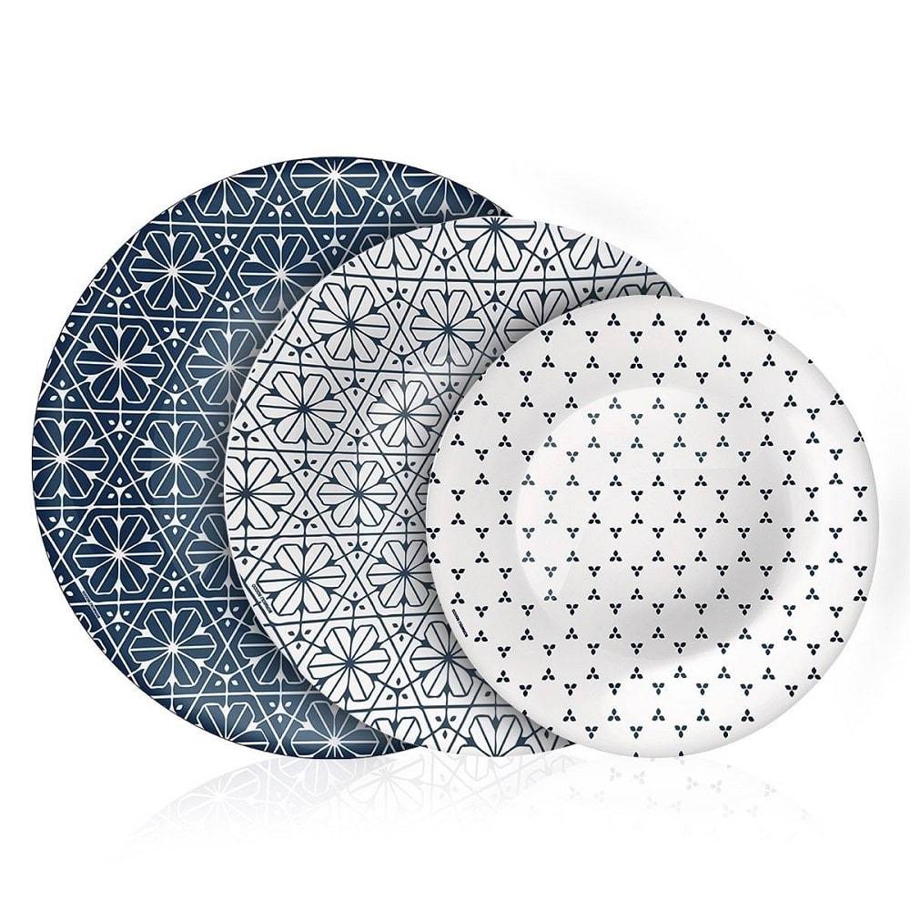 MAIOLICA BLUE SET 18 PZAS.