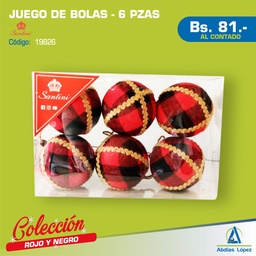 [I-19826] JG BOLAS 6 PZAS P-130-2500623