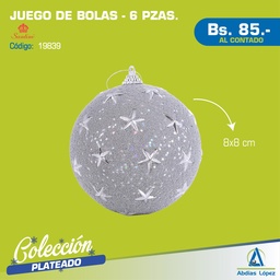 [I-19839] JG BOLAS 6 PZAS