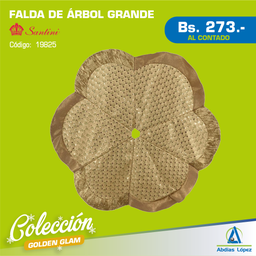 [I-19885] FALDA D/ARBOL 122X122CM