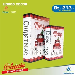[I-19917] JG LIBROS DECOR 27X18C7CM