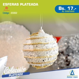 [I-20062] ESFERA PLATEADO