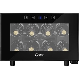 [I-17853] CAVA PARA VINO OSTER DE 8 BOTELLAS NEGRO P-OADE081