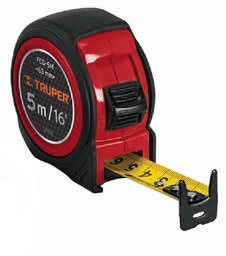 [I-17814] FLEXOMETRO DE 5 MTS. CINTA ANCHA 3/4" TRUPER P-TR-12772