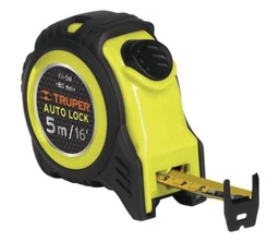 [I-17815] FLEXOMETRO AUTO-LOCK DE 5 METROS ANCHO 3/4" TRUPER P-TR-10747