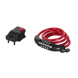 [I-19728] CANDADO DE CABLE DE COMBINACION DE 120 CM X 8MM P-HR-43924