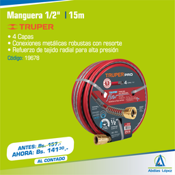 [I-19678] MANGUERA REFOR 4 CAPAS M