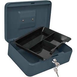 [I-19767] CAJA PORTA VALORES DE ACERO DE 25X9X18CM