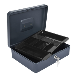 [I-19768] CAJA PORTA VALORES DE ACERO DE 30X9X24CM