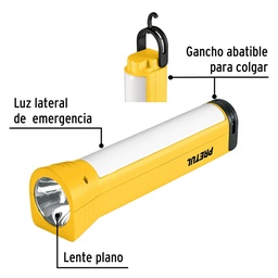 [I-19784] LINTERNA PLASTICA RECARGABLE LED