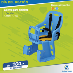 [I-17499] ASIENTO PARA BICICLETA