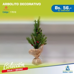 [I-17618] ARBOLITO DECORACION NAVIDAD