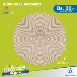 [I-20017] INDIVIDUAL 38X38X0.1CM P-537-75232