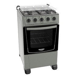 [I-18071] COCINA DAKO LUNA 4 HORNALLAS PLATA BRASIL