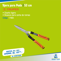 [I-17860] TIJERA PARA PODAR CERCOS TUBULAR