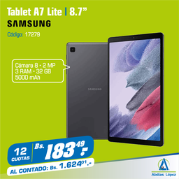 [I-17279] TABLET TAB A7 LITE 32GB SAMSUNG