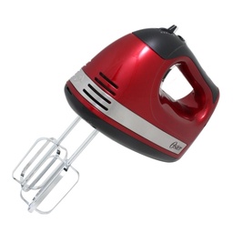 [I-14635] BATIDORA DE MANO ROJA OSTER 5 VELOCIDADES
